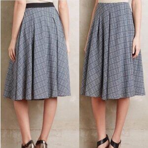 Ranna Gill Aven crosshatch skirt